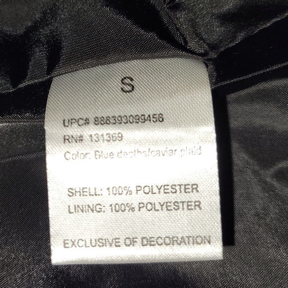 Rampage plaid pea coat - Picture 7 of 7